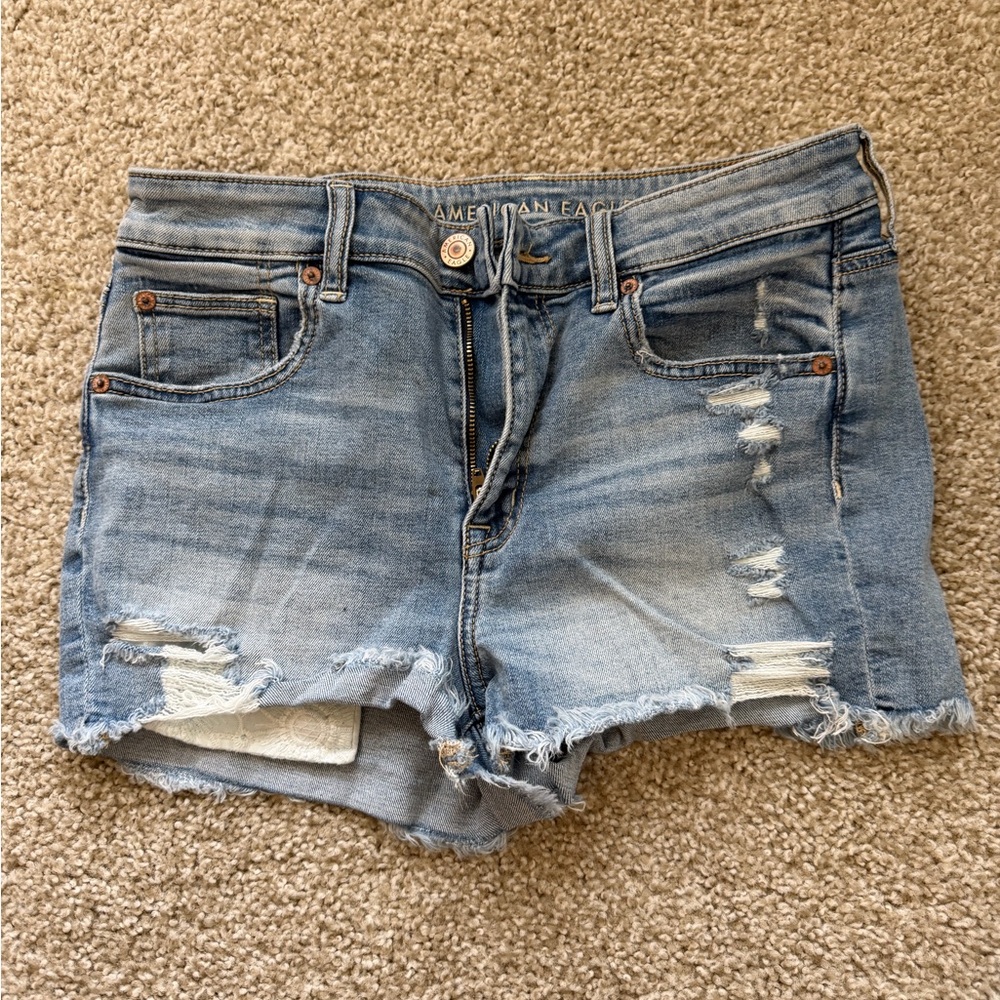 American Eagle Outfitters super stretch HI rise shortie